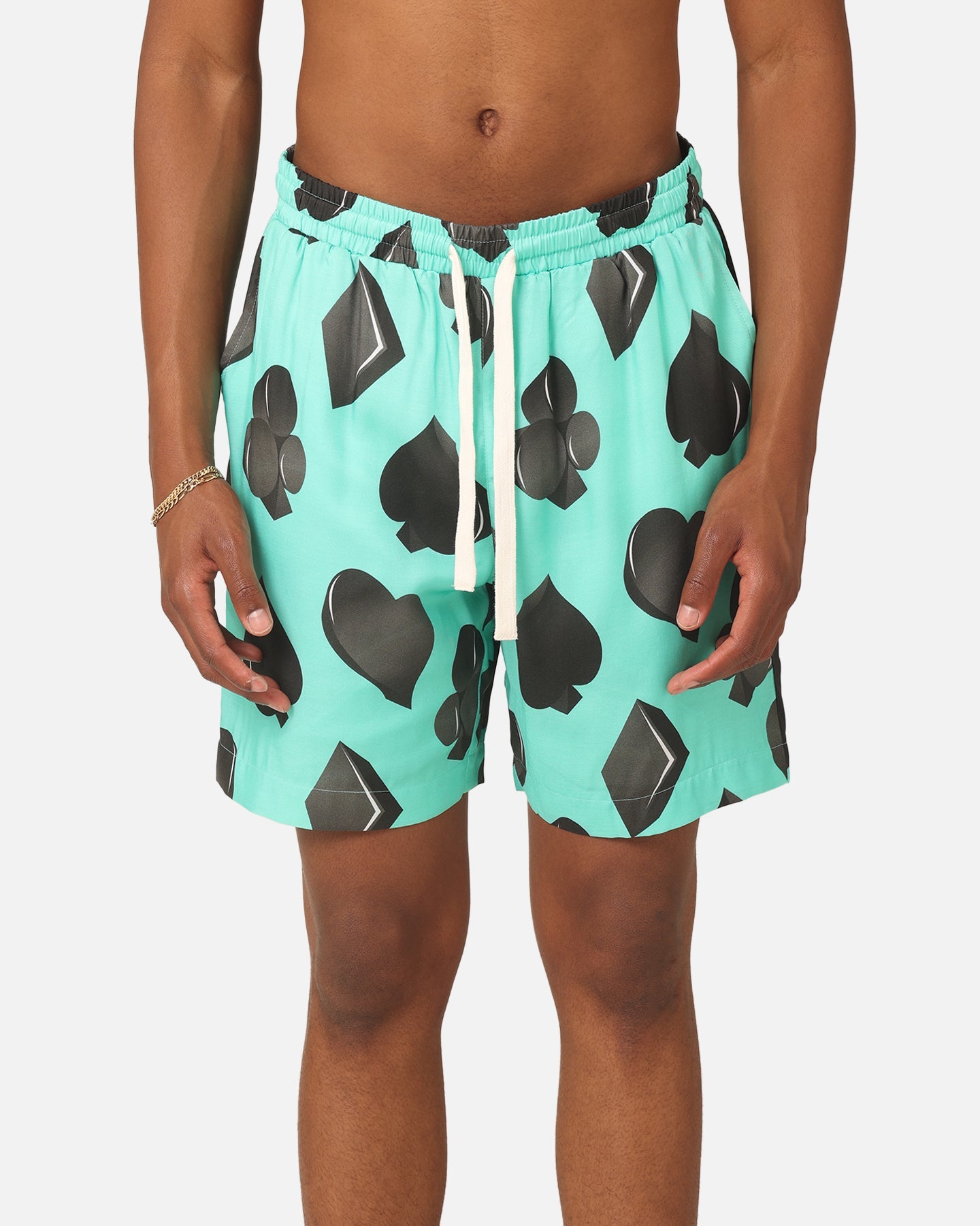 99 Cabana Four Suits Shorts Teal/Black
