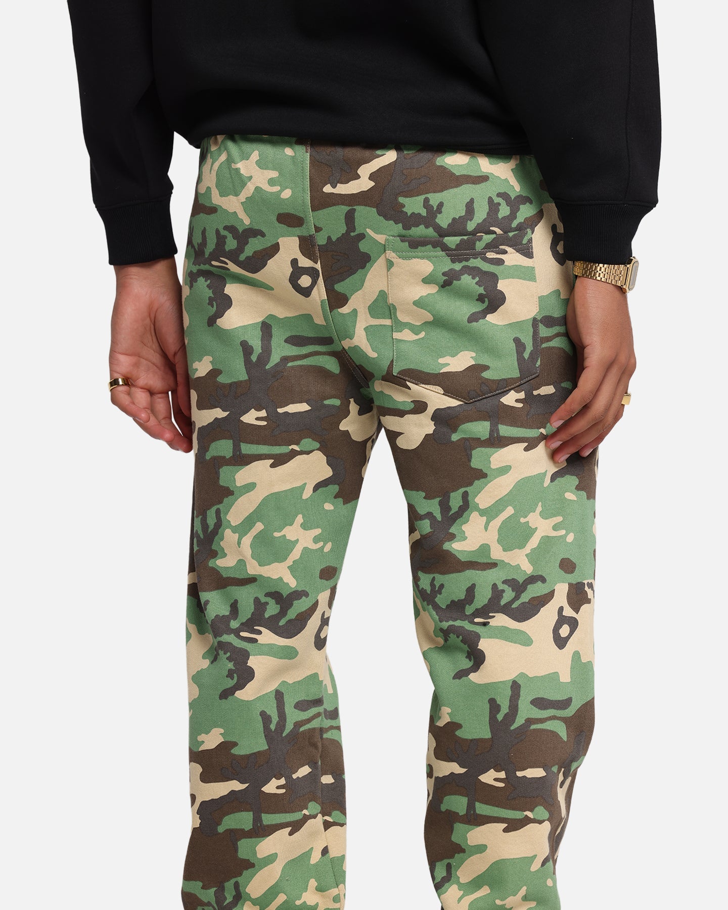 Carré Blanc Sweatpants Woodland Camo