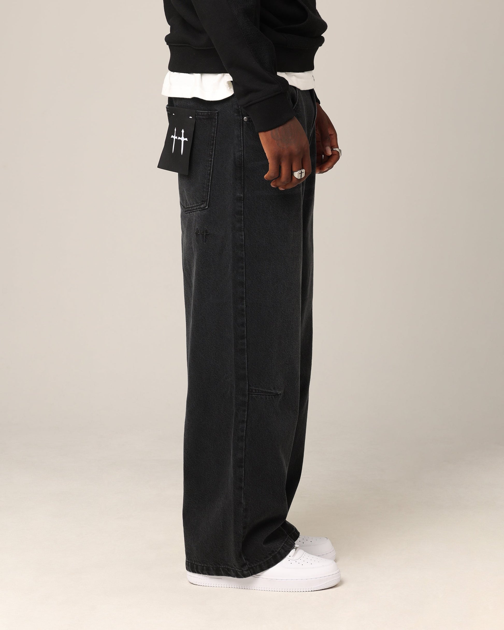 Saint Morta Amplus Jeans Black Shadow