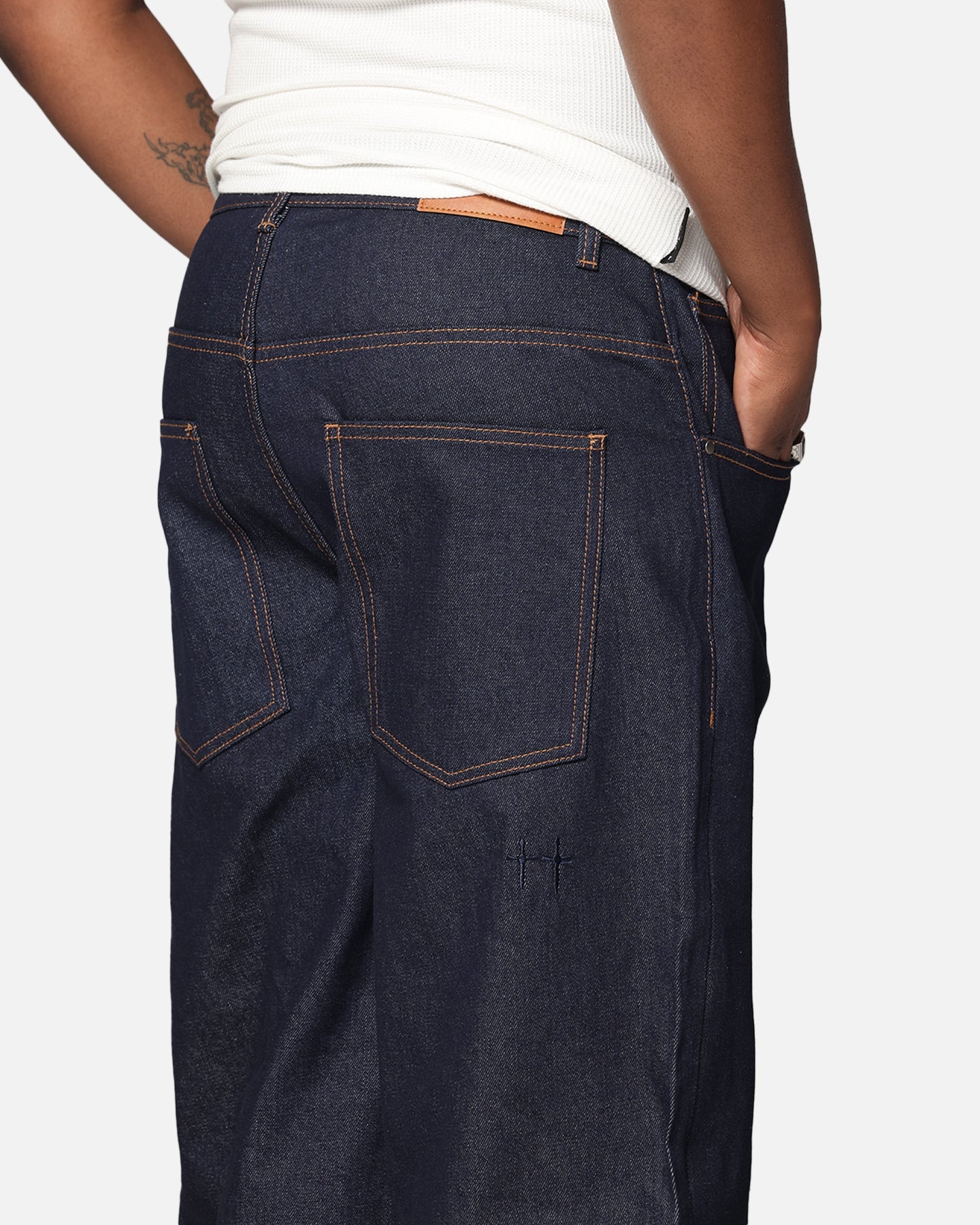 Saint Morta Amplus Jeans Indigo/Tan