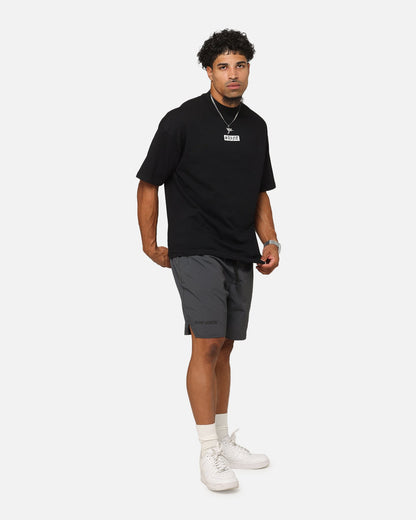 Saint Morta Official Nylon Shorts Dark Grey