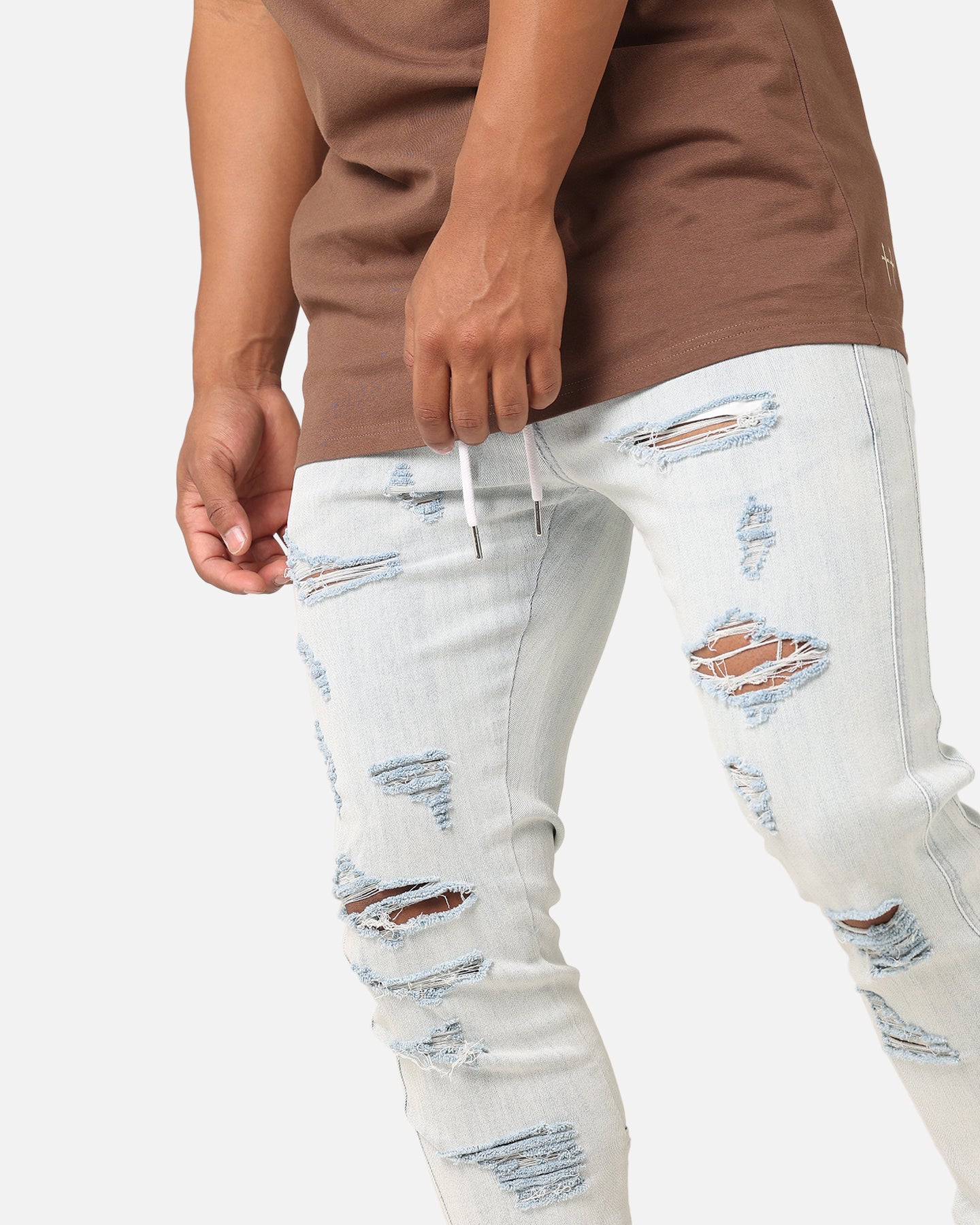 Saint Morta Riot Joggers Light Blue