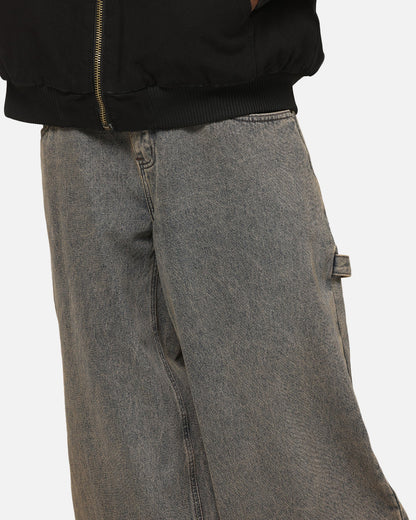 Carre Baggy Carpenter Jeans Washed Grey