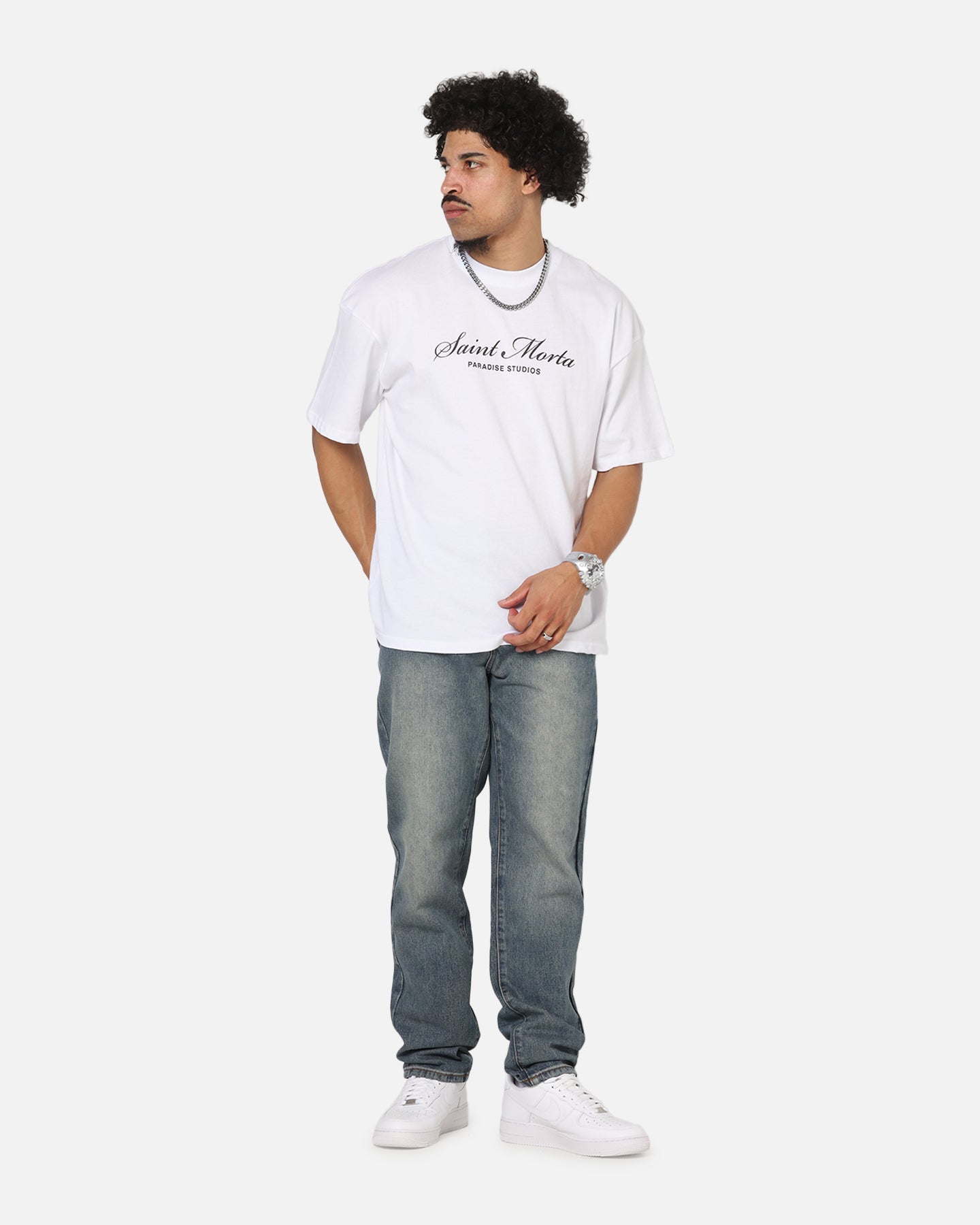 Saint Morta Psykhe Jeans Dirty Denim