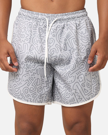 XXIII Squiggle Swim Shorts Grey