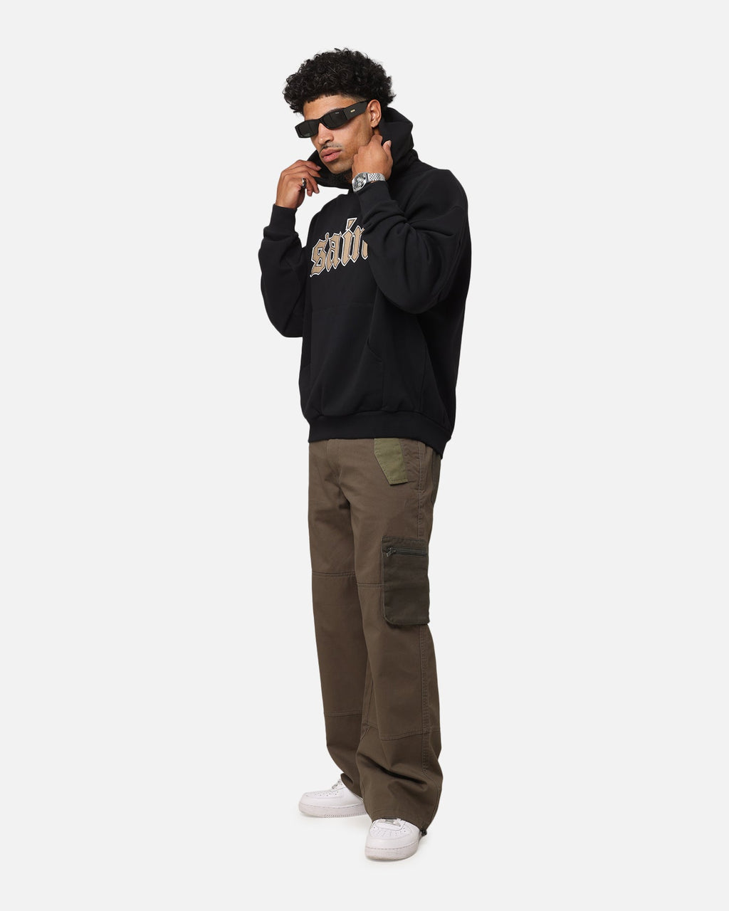 Saint Morta Inutero Baggy Cargo Pants Vintage Khaki