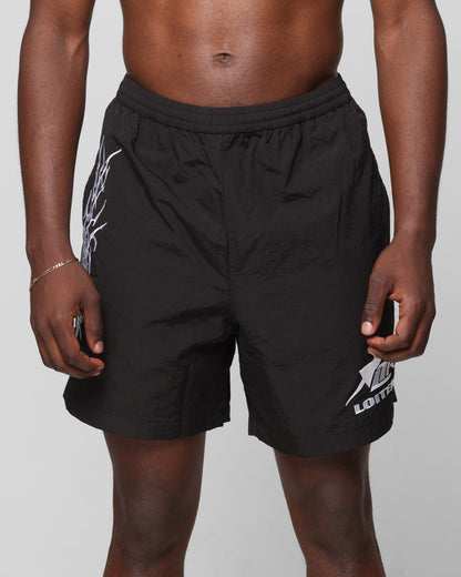 Loiter Cyber Beach Shorts Black