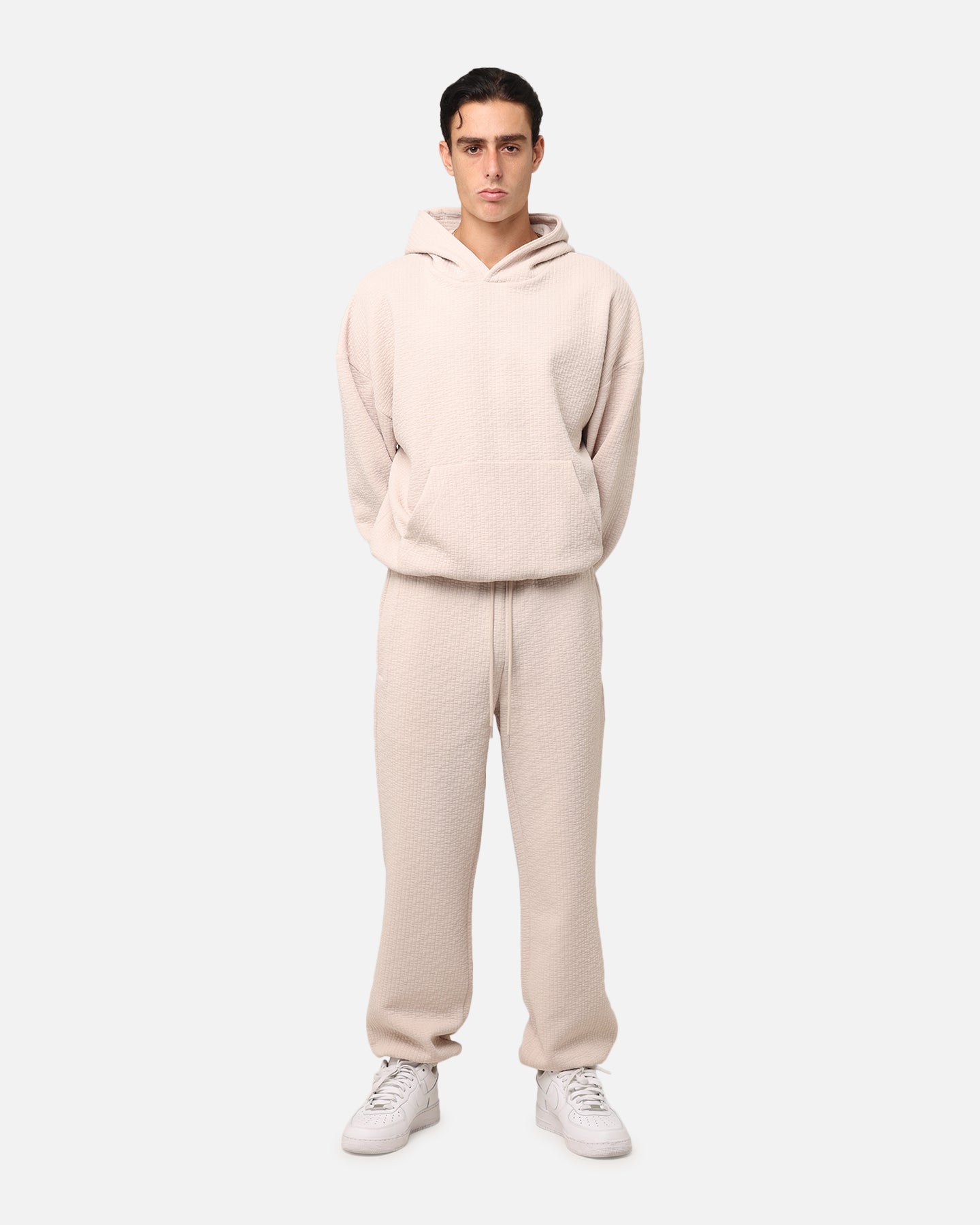 XXIII Pebble Textured Sweatpants Stone