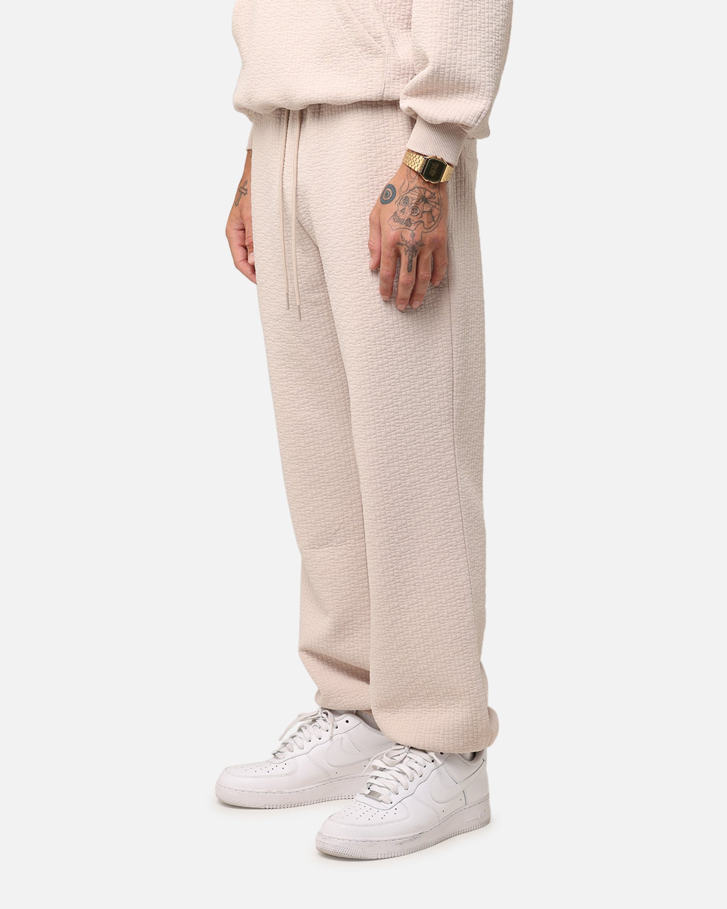 XXIII Pebble Textured Sweatpants Stone