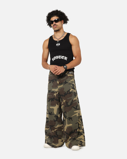 Loiter Skate Jeans Woodland Camo