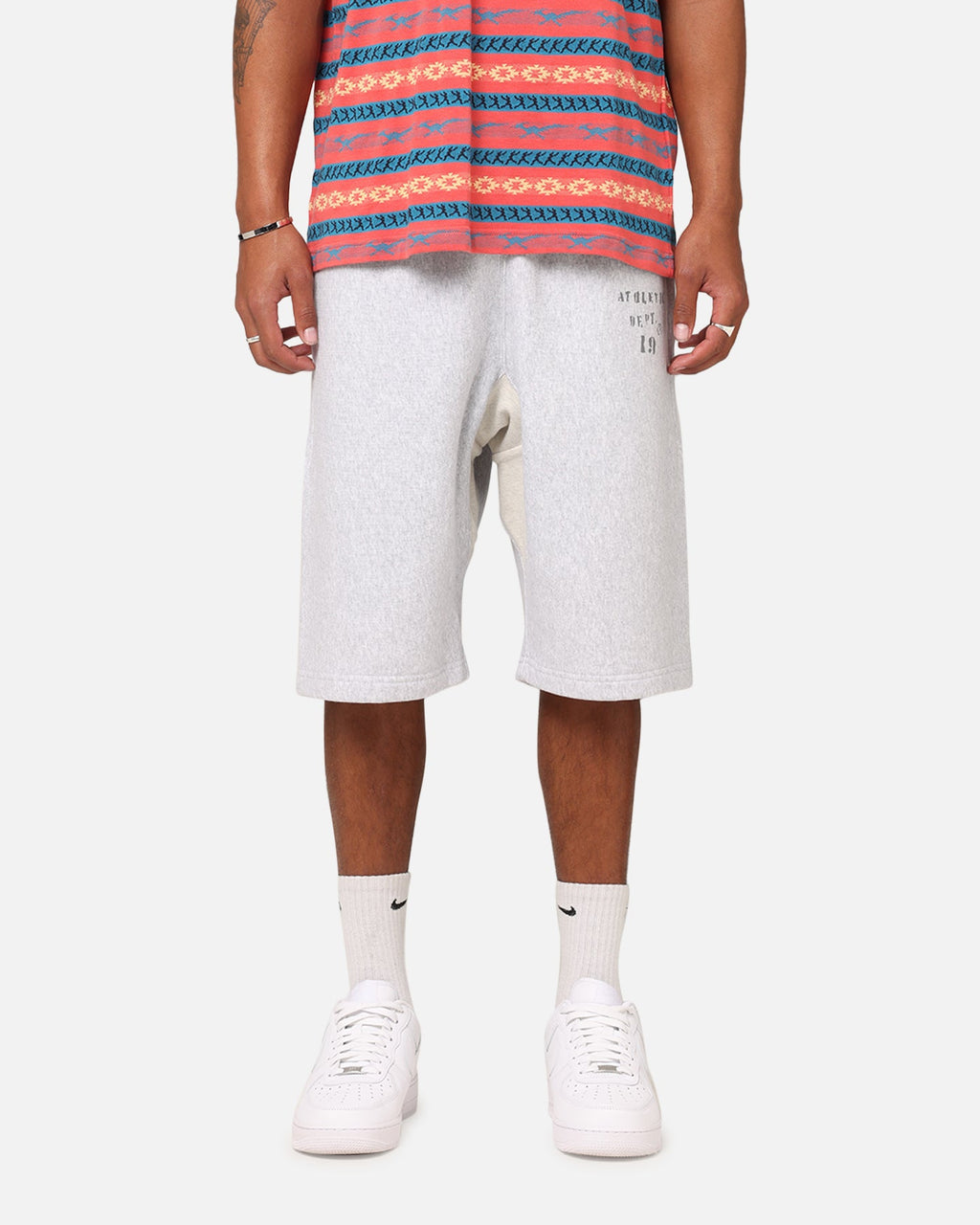 Champion 50's RW Fleece Shorts Oxford Grey Heather