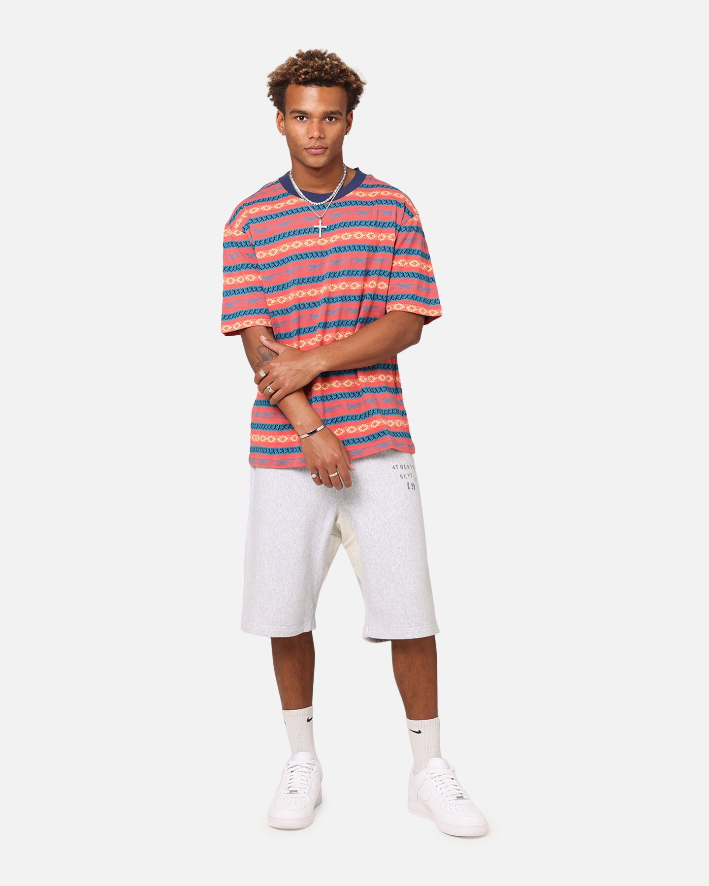 Champion 50's RW Fleece Shorts Oxford Grey Heather