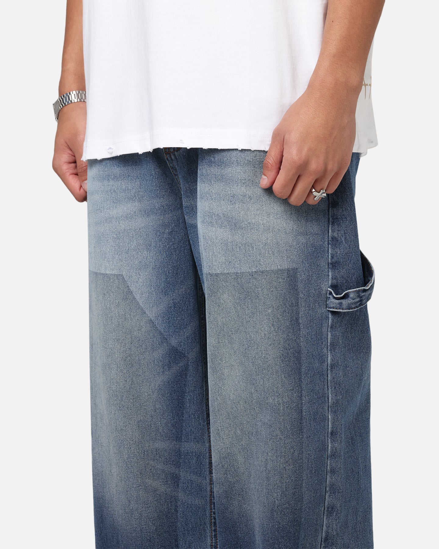 Saint Morta Amplus Recon Carpenter Jeans Vintage Blue