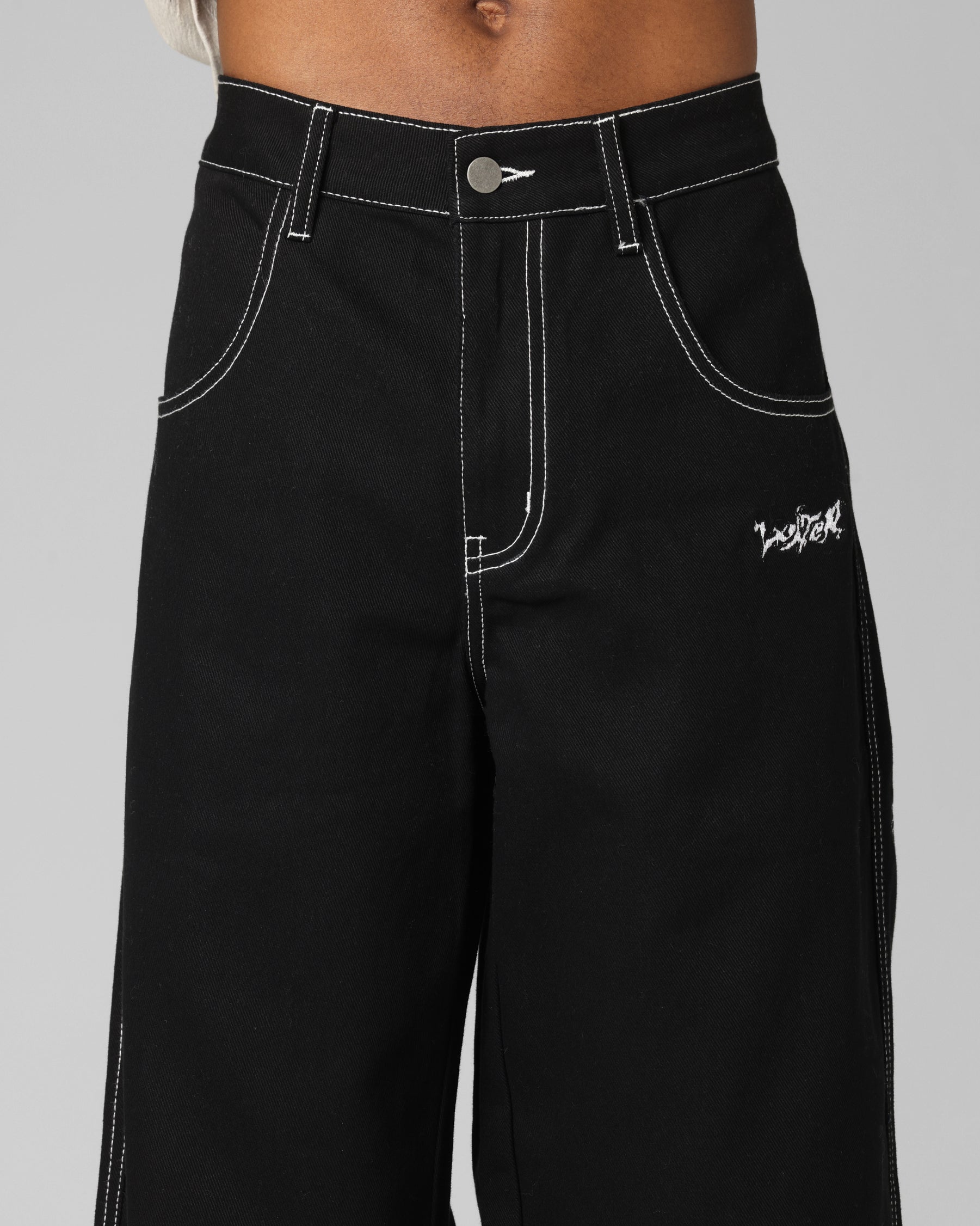 Loiter Star Born Jeans Black
