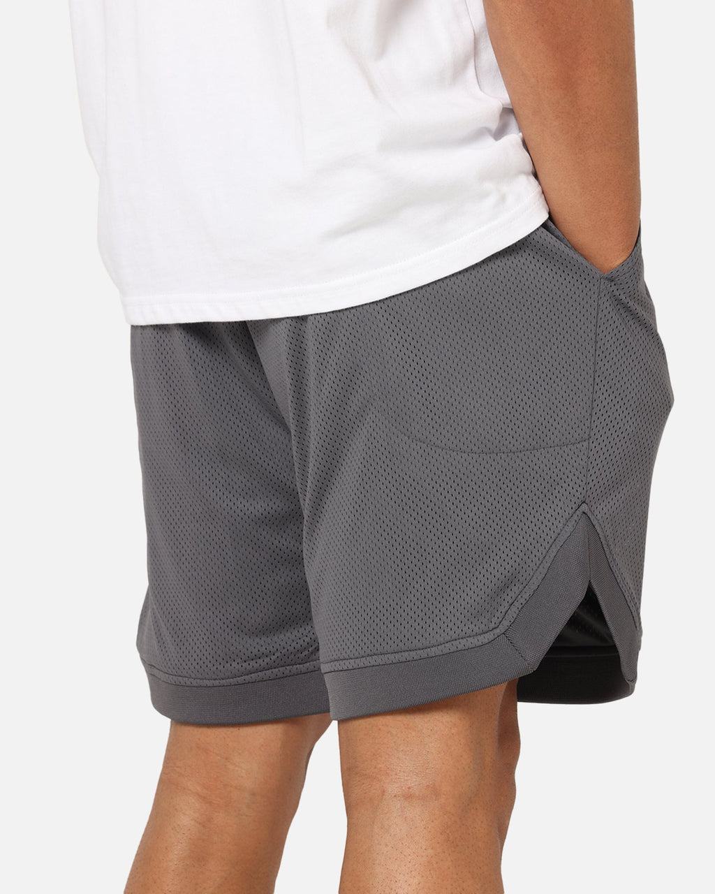 Saint Morta Vill Park Mesh Shorts Vintage Black