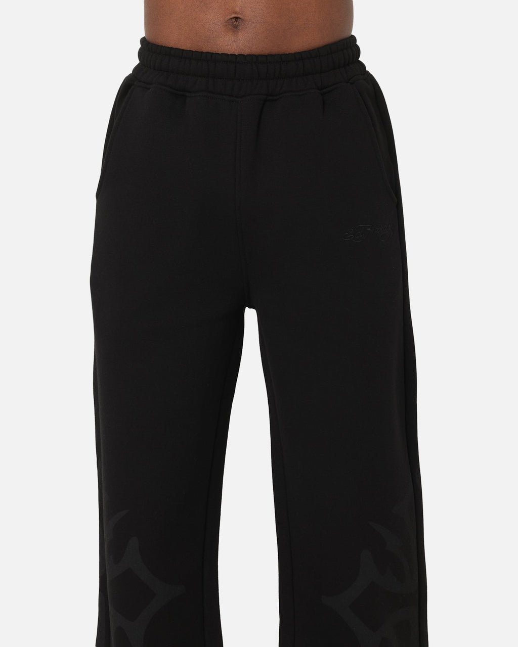 Ed Hardy Trinity Sweatpants Black
