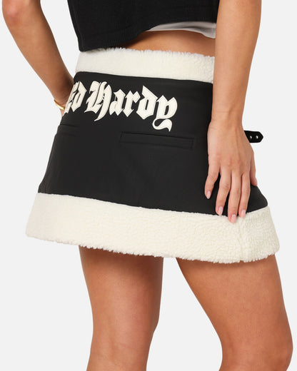 Ed Hardy Women's Seige Mini Skirt Black