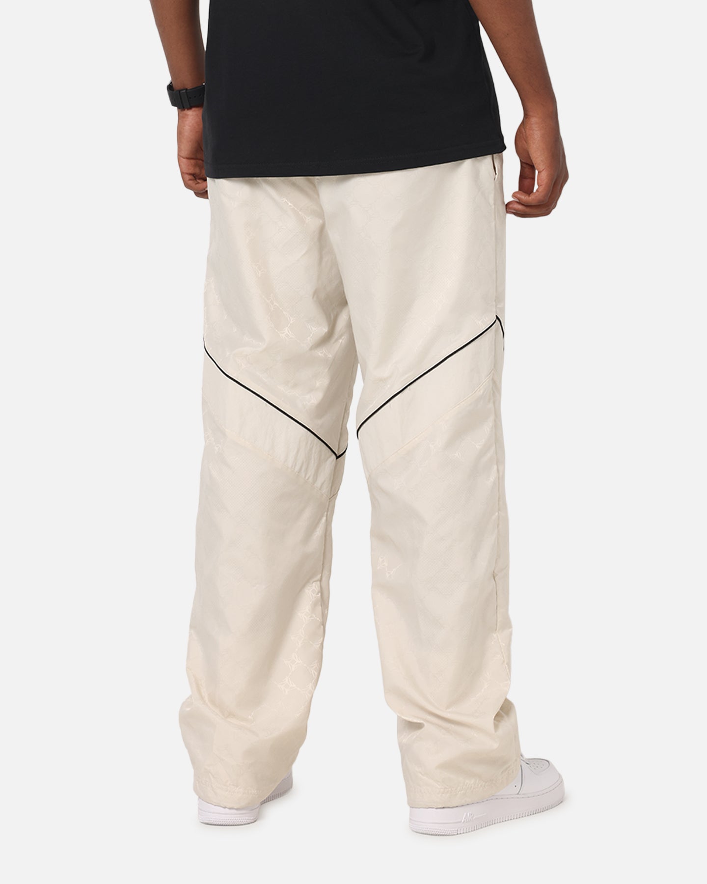 Jordan Brooklyn Printed Draft Pants Lt Orewood Brown