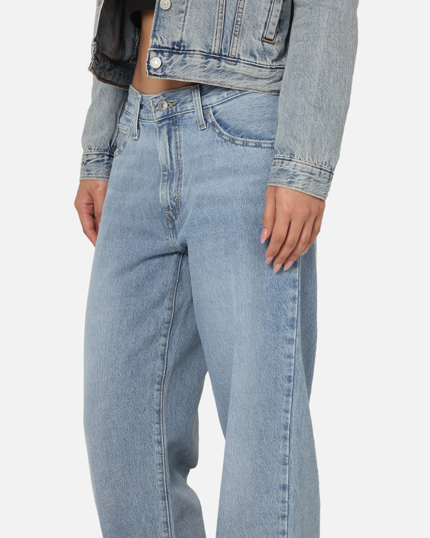 Levi Strauss And Co Women's '94 Baggy Denim Jeans Blue