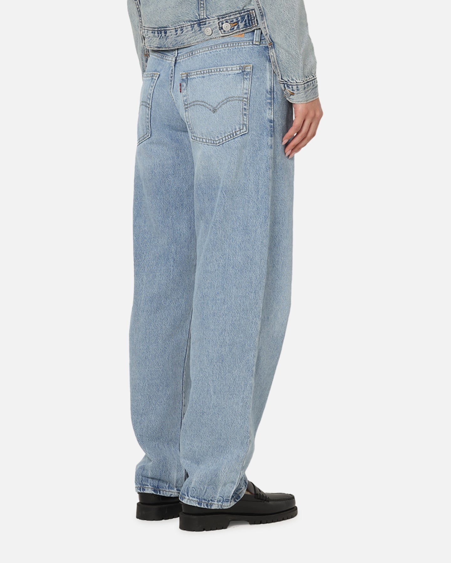 Levi Strauss And Co Women's '94 Baggy Denim Jeans Blue