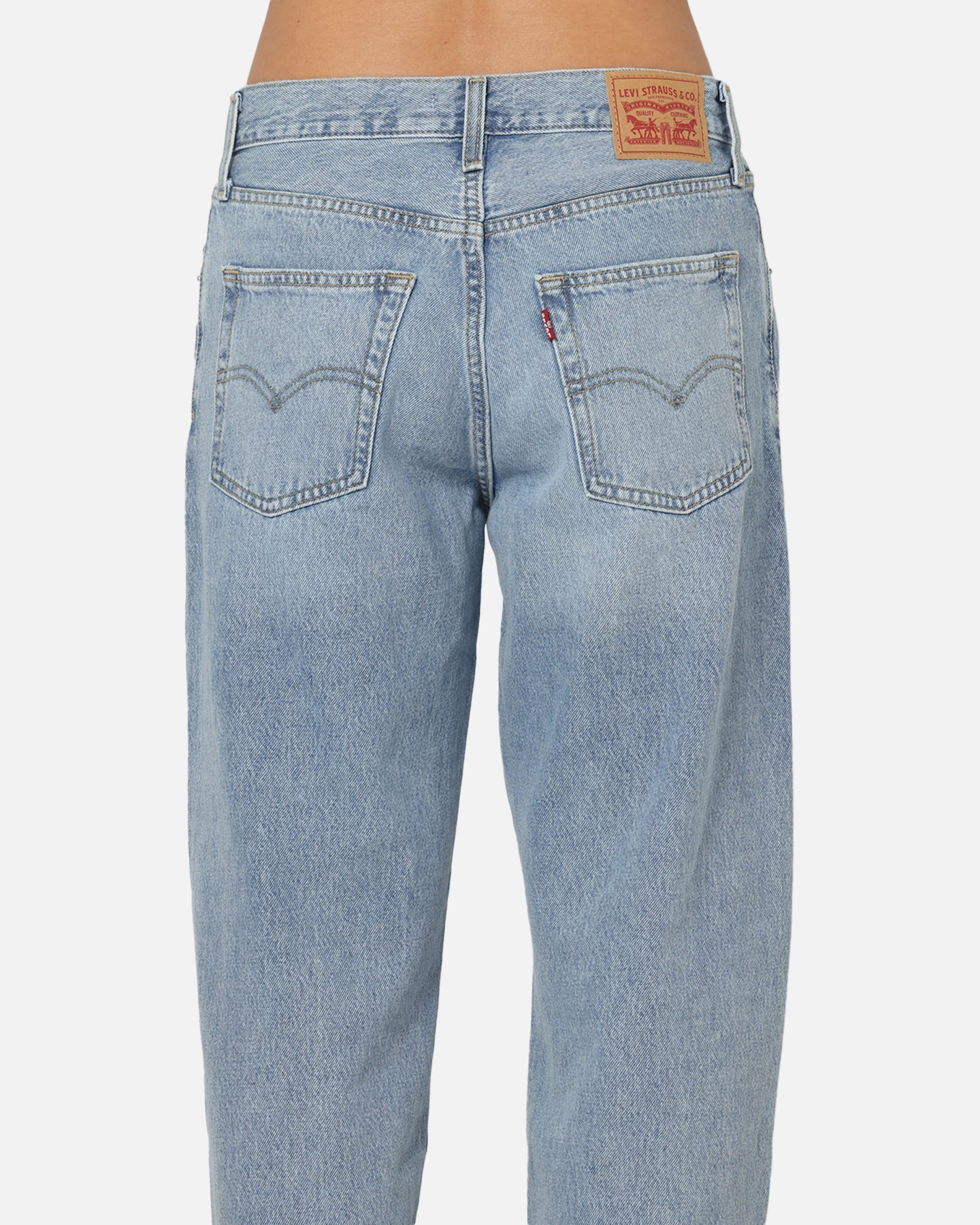 Levi Strauss And Co Women's '94 Baggy Denim Jeans Blue