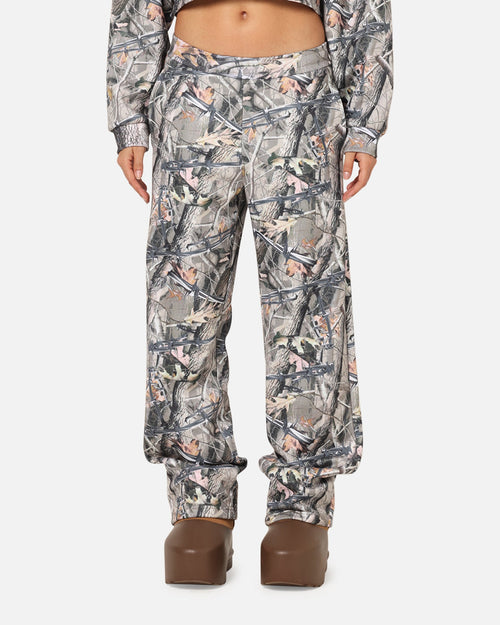 Ed Hardy Women's Camouflage Trackpants Real Tree Camo
