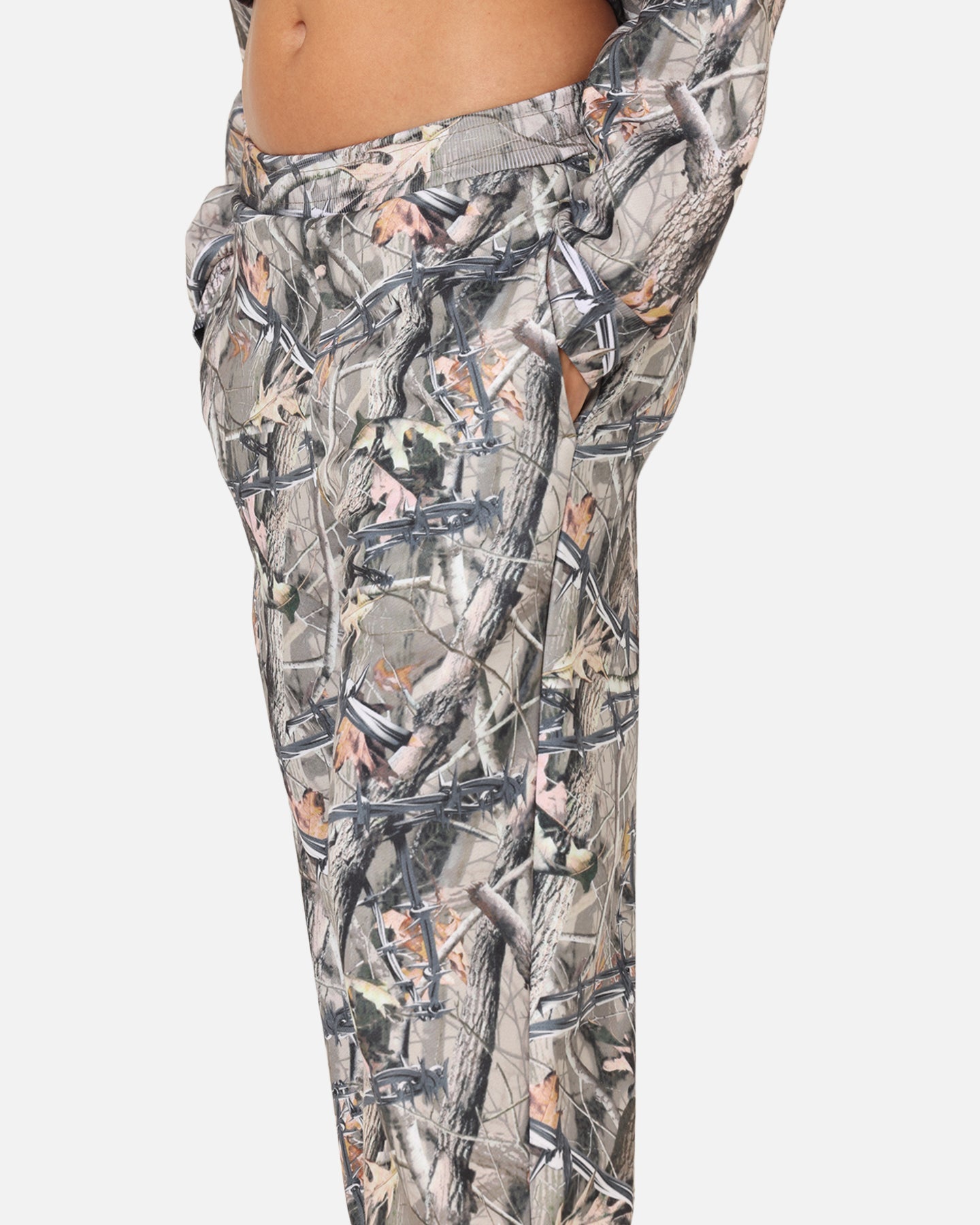 Ed Hardy Women's Camouflage Trackpants Real Tree Camo