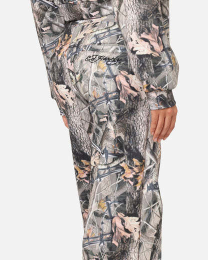 Ed Hardy Women's Camouflage Trackpants Real Tree Camo