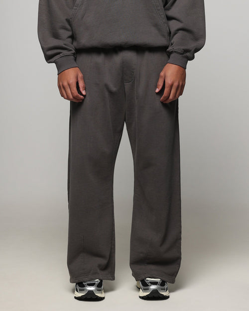 American Thrift Wide Leg Pants Washed Charcoal