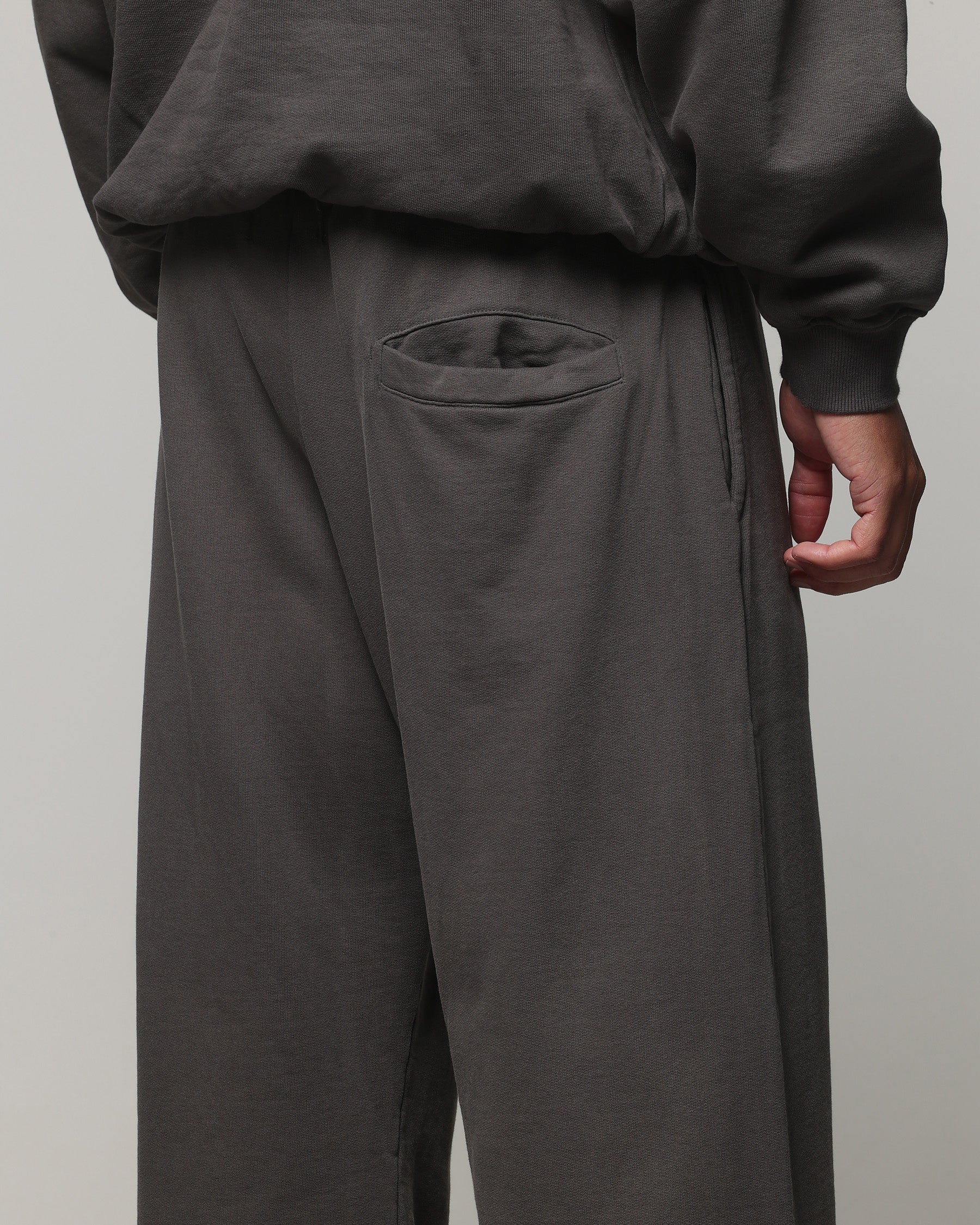 American Thrift Wide Leg Pants Washed Charcoal