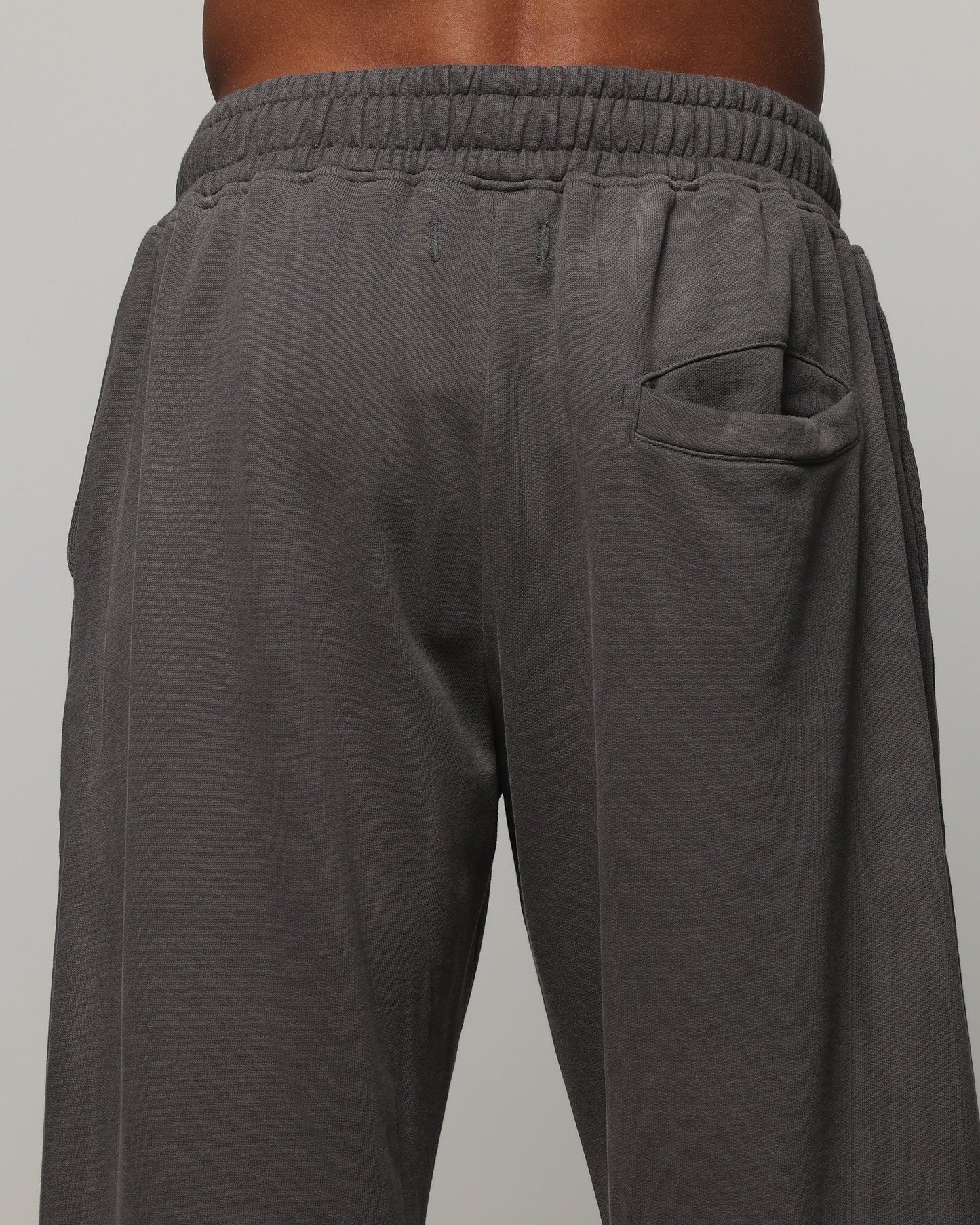 American Thrift Wide Leg Pants Washed Charcoal