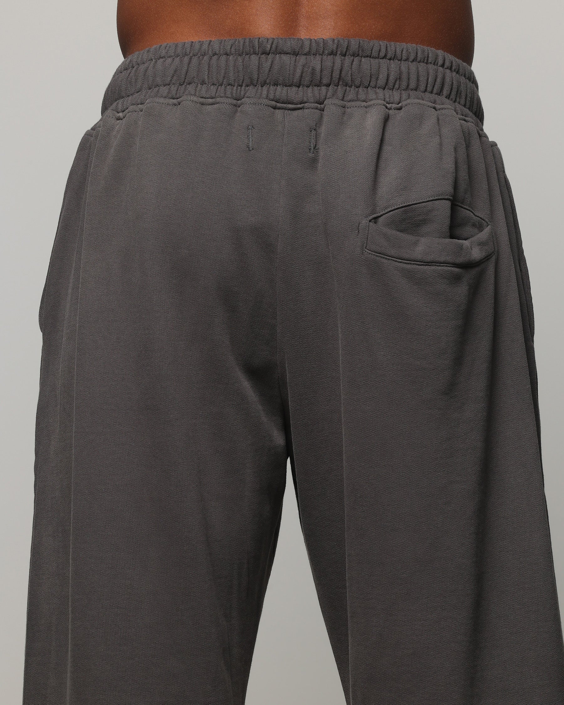 American Thrift Wide Leg Pants Washed Charcoal