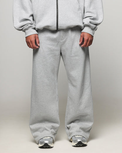 American Thrift Wide Leg Pants Grey Heather