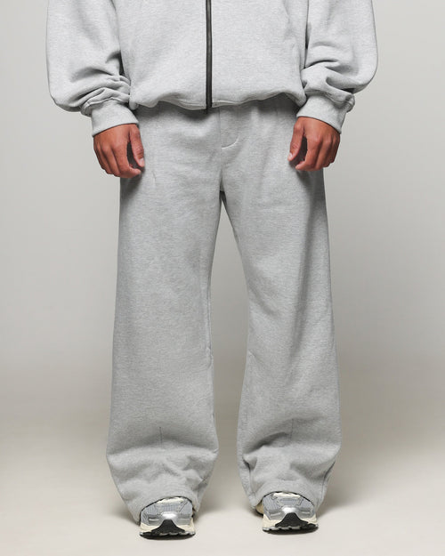 American Thrift Wide Leg Pants Grey Heather