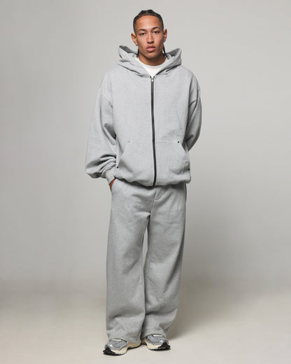 American Thrift Wide Leg Pants Grey Heather