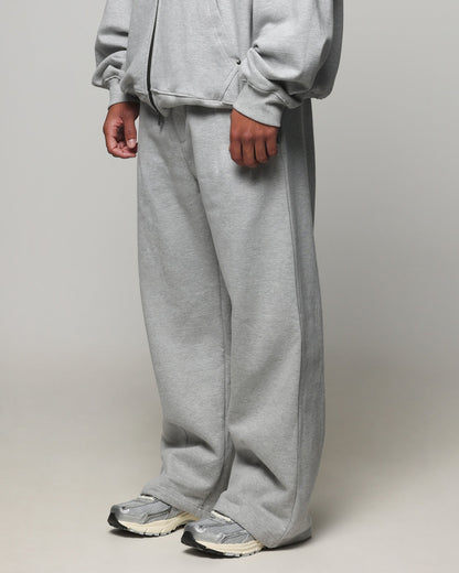American Thrift Wide Leg Pants Grey Heather