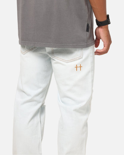 Saint Morta Verra Distressed Jeans Blue Dawn