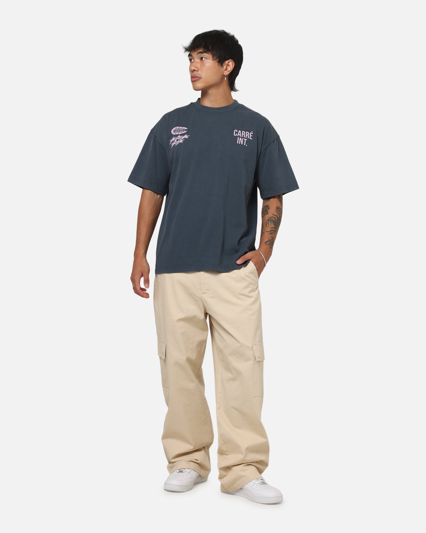 Carre Overhaul Cargo Pants Ecru