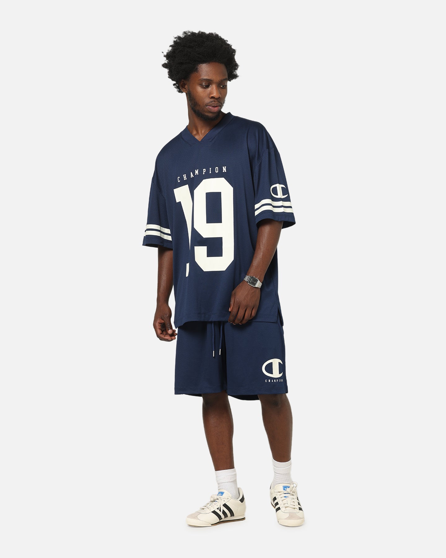 Champion Rochester Mesh Shorts Navy