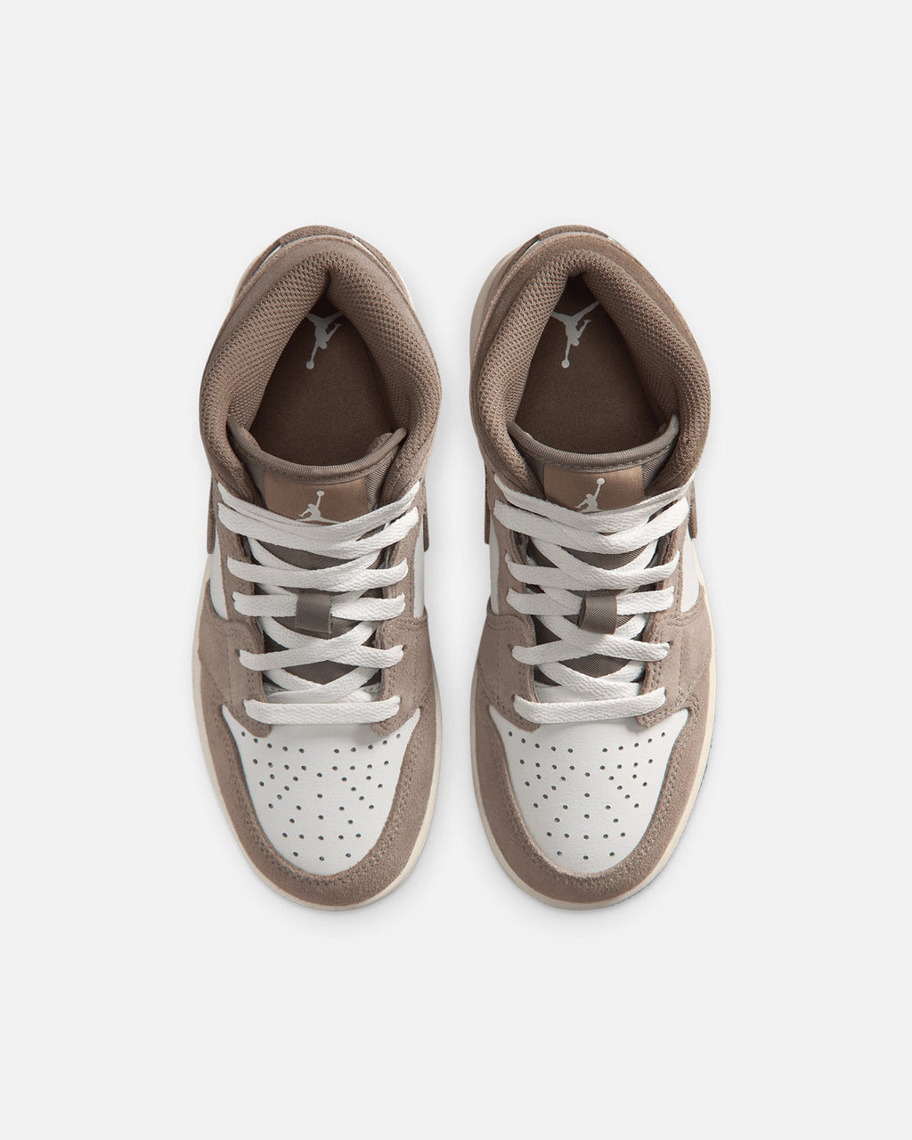 Jordan Kids' Air Jordan 1 Mid (GS) Enigma Stone