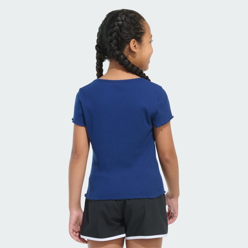 Kids' adidas Short Sleeve Baby Ribbed Tee