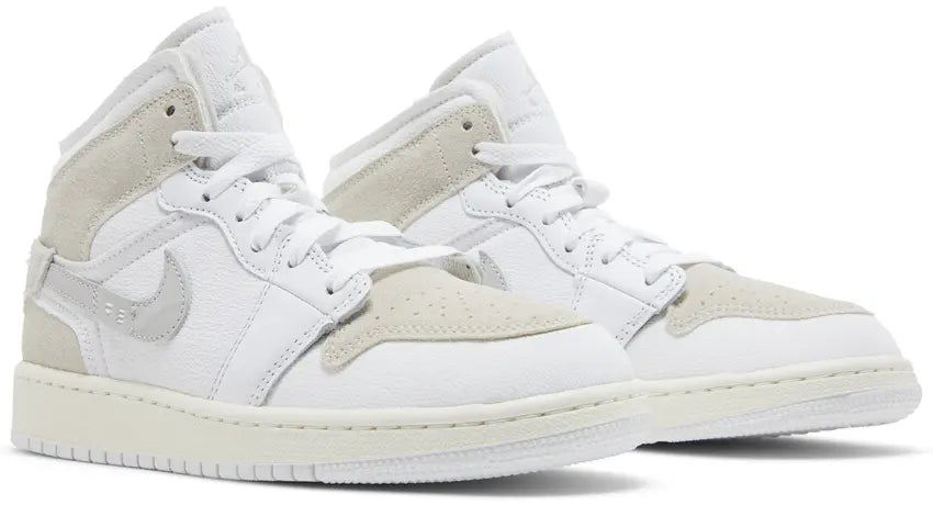 Nike Air Jordan 1 Mid Craft Tech Grey (GS)