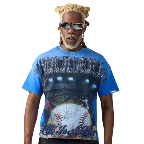 DUAA "HOMERUN" SS Tee (Blue)
