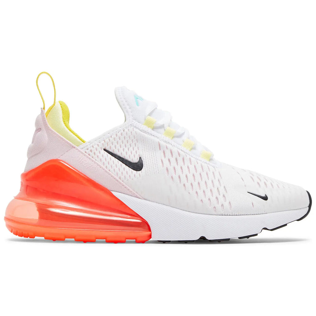 Nike Air Max 270 White Bright Crimson (W)
