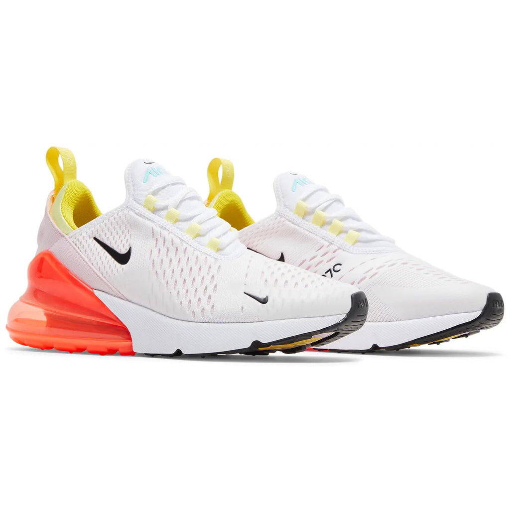 Nike Air Max 270 White Bright Crimson (W)