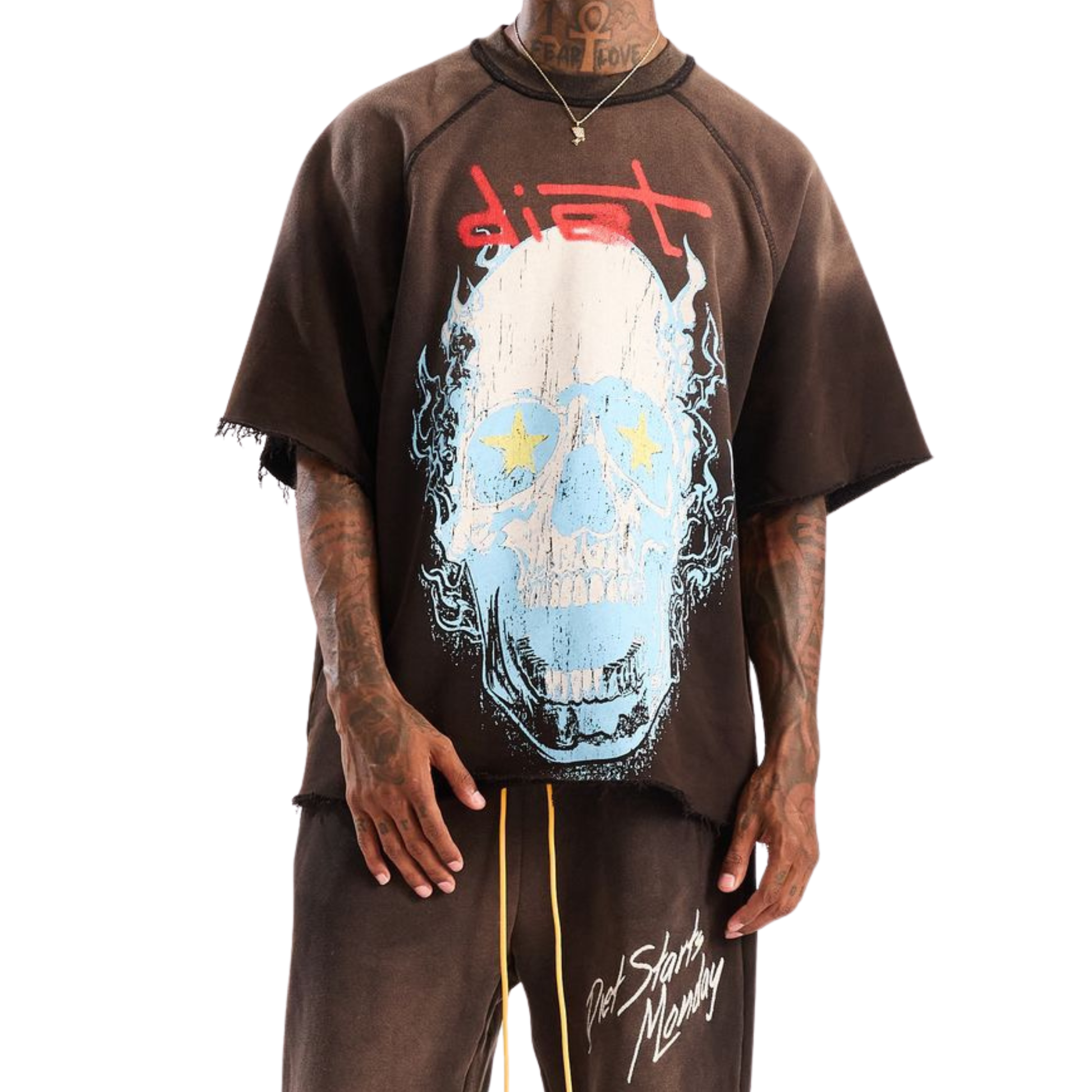 DSM "Skull" Half Sleeve (Vintage Black)