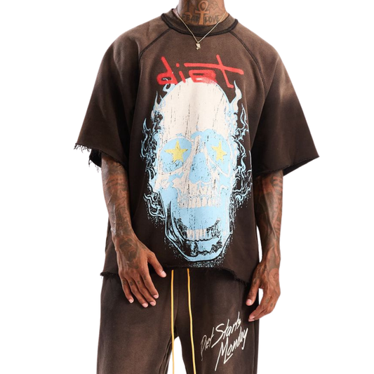 DSM "Skull" Half Sleeve (Vintage Black)