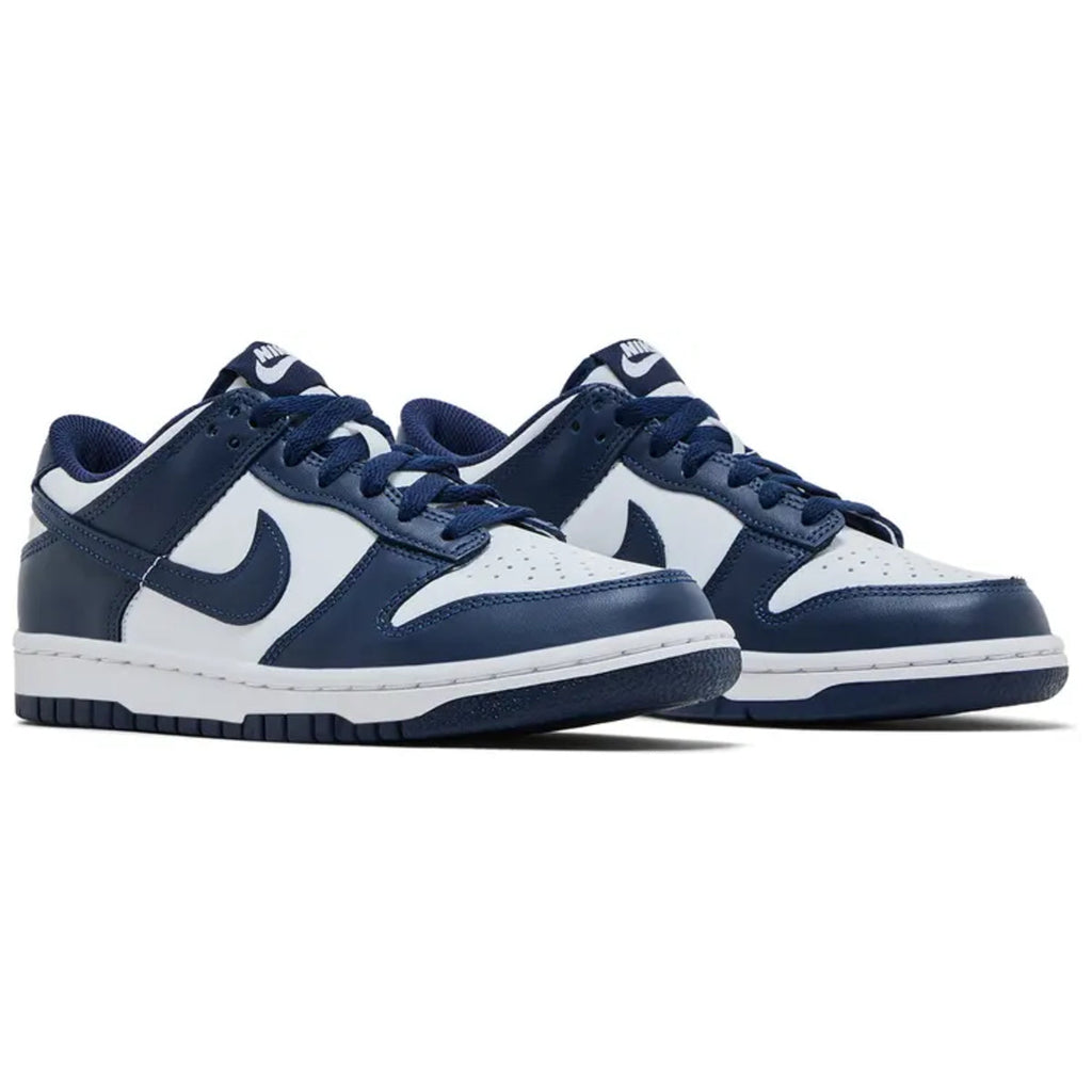 Nike Dunk Low White Midnight Navy