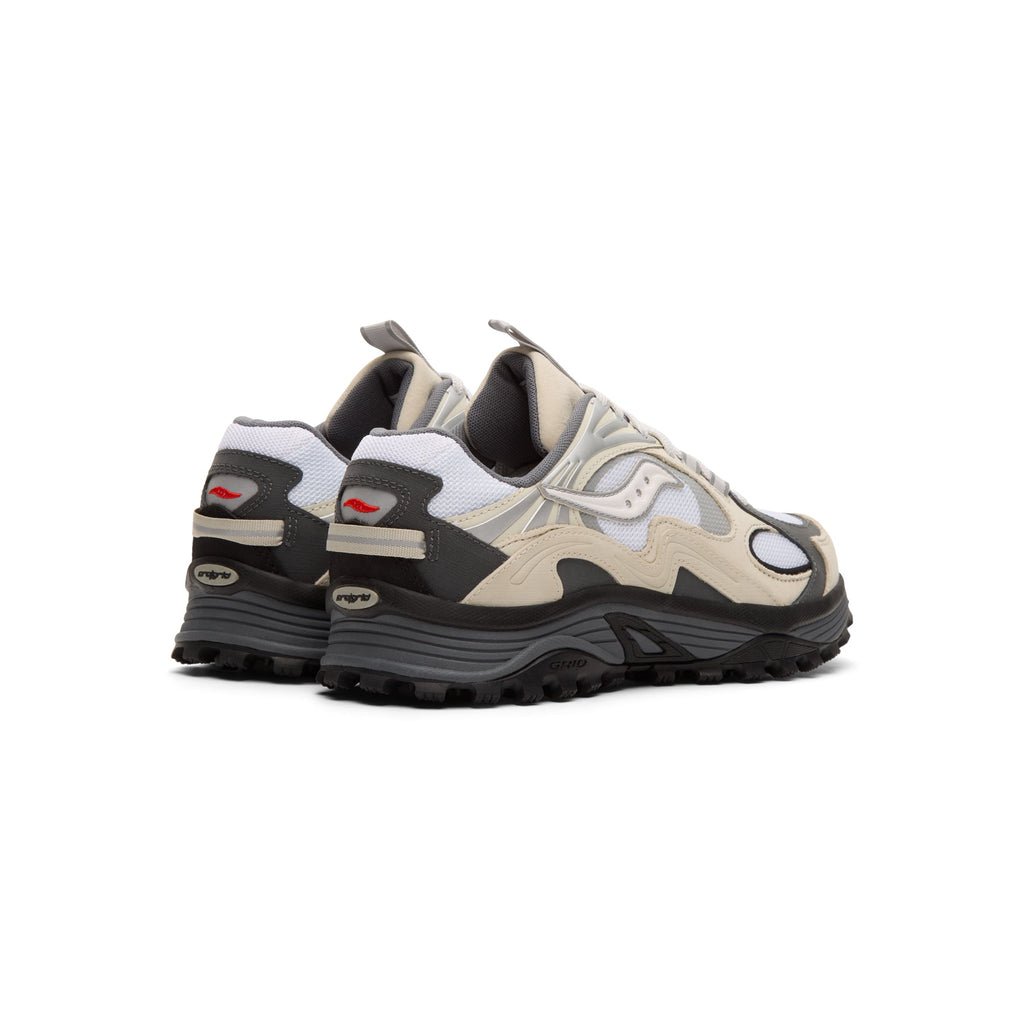 Saucony Grid Aura X (White/Silver)