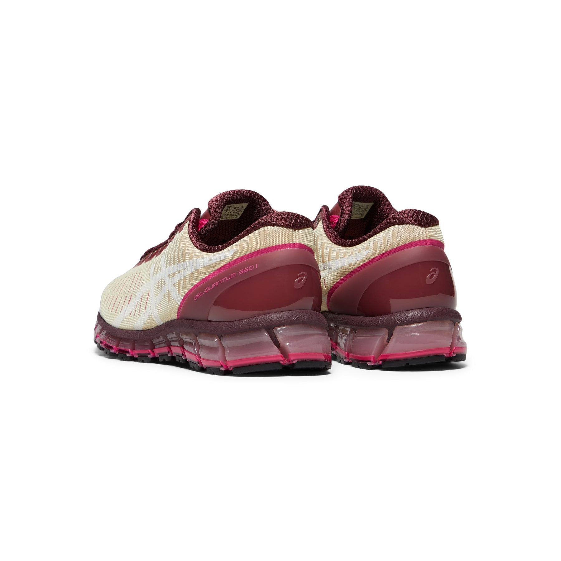 Asics Above the Clouds Gel-Quantum 360 I (Soft yellow/Brisket red)